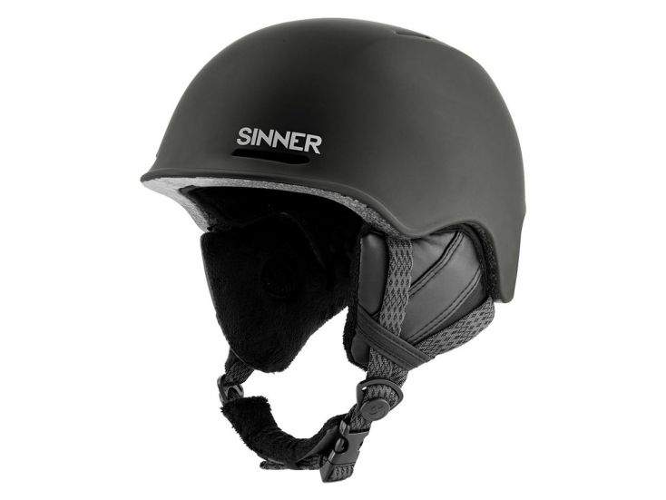 Sinner Fortune Black Skihelm