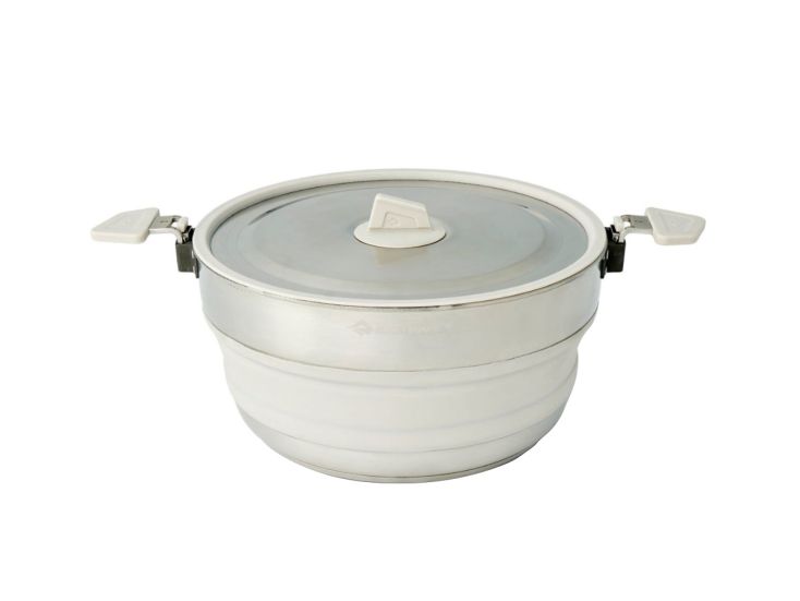 Sea to Summit RVS 5 liter kookpan - White