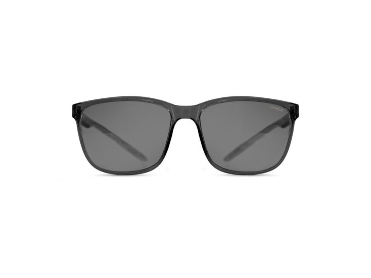 Sinner Komo Sonnenbrille - Matte Cry Black Smoke Flash