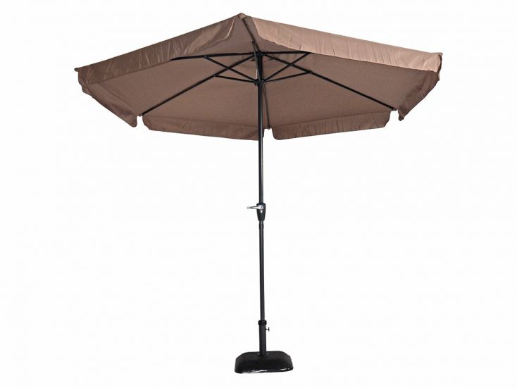 Outdoor Feelings Gemini 300 cm Taupe Sonnenschirm