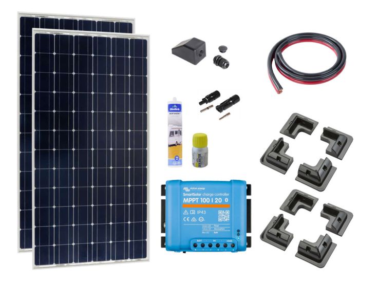 Victron 2 x 185 Watt Solarmodul-Set