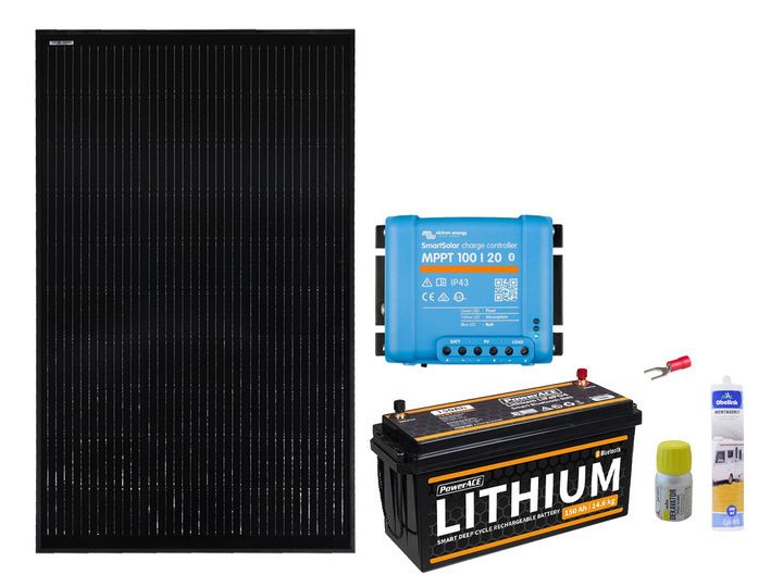 Obelink 180 Watt Lithium Solarmodul-Set