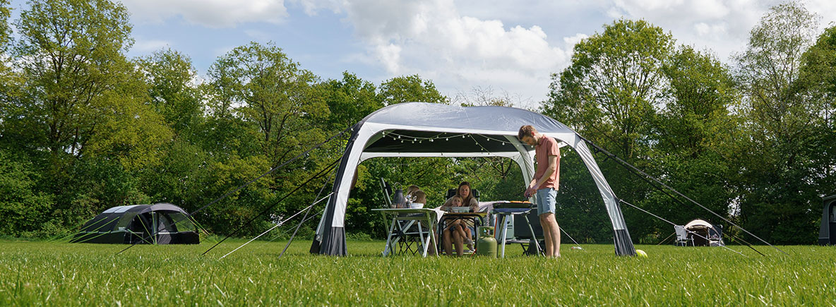 Schatten Campingplatz oder Garten