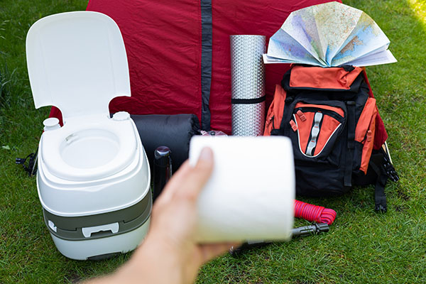 chemisch campingtoilet